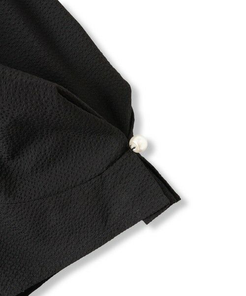 QUEENS COURT / クイーンズコート シャツ・ブラウス | サッカーパールボタンタックブラウス≪手洗い可能≫ | 詳細16