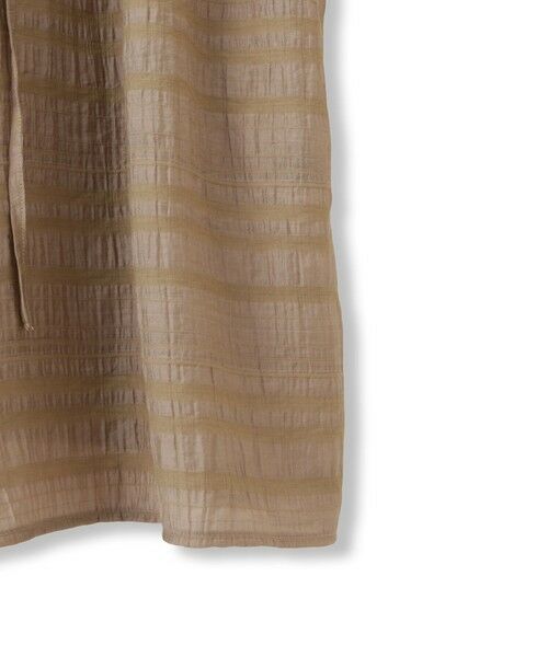 QUEENS COURT / クイーンズコート シャツ・ブラウス | シアーシャーリングラッフルブラウス≪洗濯機で洗える≫ | 詳細16