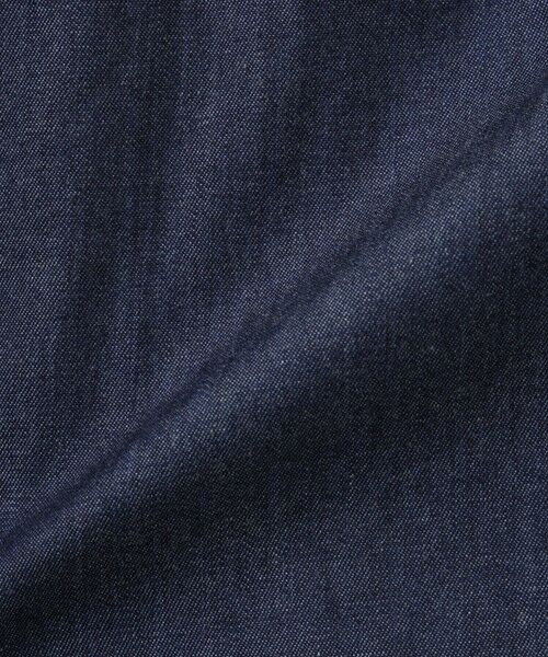 QUEENS COURT / クイーンズコート ロング・マキシ丈ワンピース | ダンガリーデニムウエストギャザーワンピース≪手洗い可能≫ | 詳細9