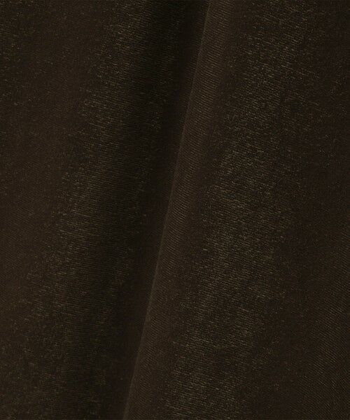 QUEENS COURT / クイーンズコート ロング・マキシ丈ワンピース | シアーベロアダブルストラップキャミドレス≪手洗い可能≫ | 詳細17