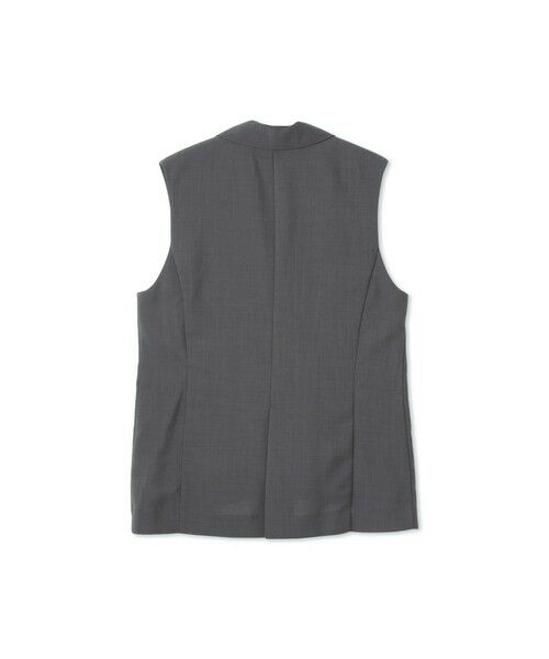 QUEENS COURT / クイーンズコート ダウンジャケット・ベスト | ハイツイストクロスジレベスト≪手洗い可能≫ | 詳細18