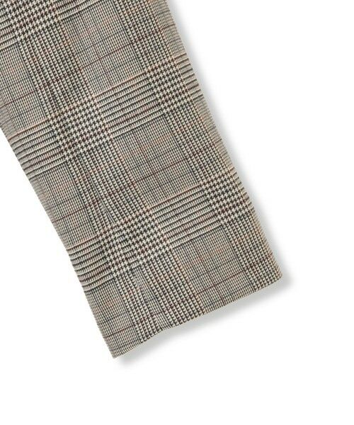 QUEENS COURT / クイーンズコート テーラードジャケット | マルチグレンチェックテーラードジャケット≪手洗い可能≫ | 詳細6