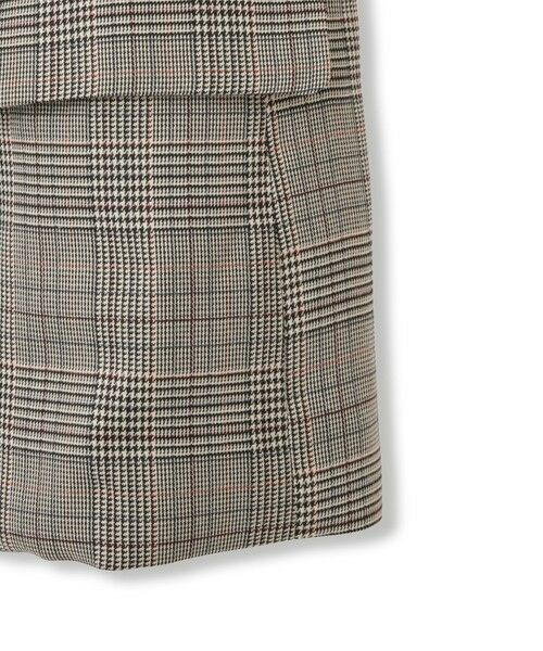 QUEENS COURT / クイーンズコート テーラードジャケット | マルチグレンチェックテーラードジャケット≪手洗い可能≫ | 詳細7