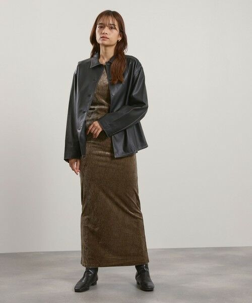 QUEENS COURT / クイーンズコート テーラードジャケット | シープナッパチョウステンカラージャケット | 詳細5