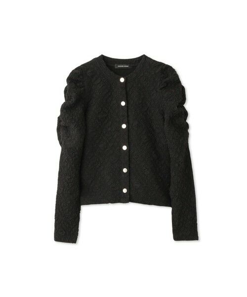 QUEENS COURT / クイーンズコート テーラードジャケット | フクレチュールJQDカーディッシュジャケット≪手洗い可能≫ | 詳細3