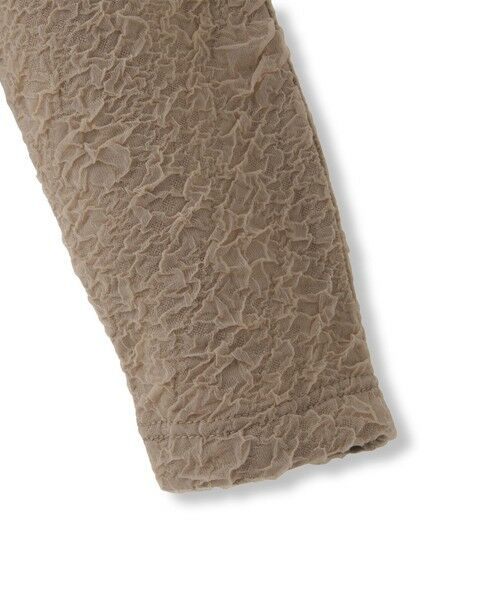 QUEENS COURT / クイーンズコート テーラードジャケット | フクレチュールJQDカーディッシュジャケット≪手洗い可能≫ | 詳細12