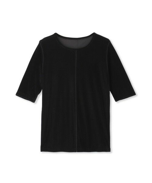 QUEENS COURT / クイーンズコート カットソー | シアーベロアセンターシームプルオーバー≪手洗い可能≫ | 詳細9