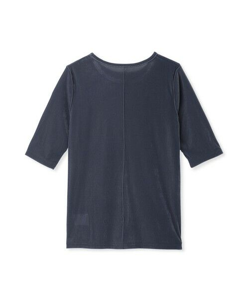 QUEENS COURT / クイーンズコート カットソー | シアーベロアセンターシームプルオーバー≪手洗い可能≫ | 詳細14