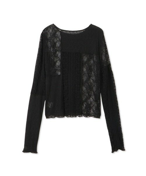 QUEENS COURT / クイーンズコート カットソー | マルチレースパッチワークカットソー≪手洗い可能≫ | 詳細16