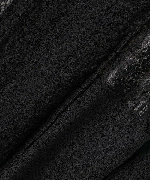 QUEENS COURT / クイーンズコート カットソー | マルチレースパッチワークカットソー≪手洗い可能≫ | 詳細18