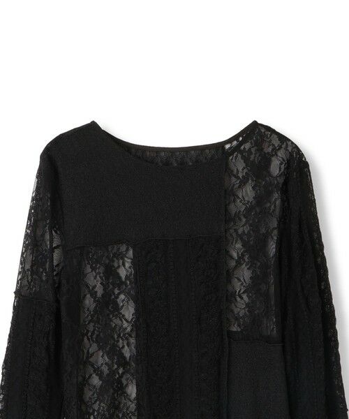 QUEENS COURT / クイーンズコート カットソー | マルチレースパッチワークカットソー≪手洗い可能≫ | 詳細19