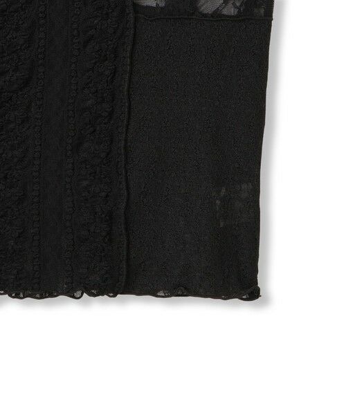 QUEENS COURT / クイーンズコート カットソー | マルチレースパッチワークカットソー≪手洗い可能≫ | 詳細21