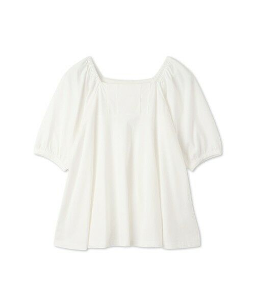 QUEENS COURT / クイーンズコート カットソー | クリアテンジクパフペプラムプルオーバー≪洗濯機で洗える≫ | 詳細6