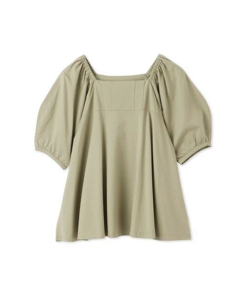 QUEENS COURT / クイーンズコート カットソー | クリアテンジクパフペプラムプルオーバー≪洗濯機で洗える≫ | 詳細14