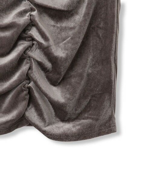 QUEENS COURT / クイーンズコート カットソー | シアーベロアシャーリングカットソー≪手洗い可能≫ | 詳細20