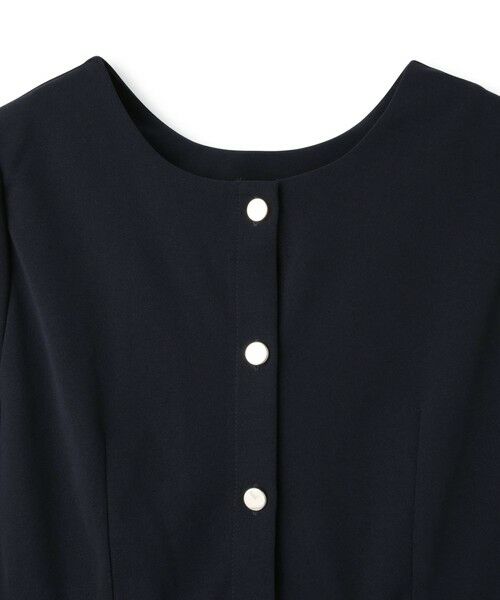 QUEENS COURT / クイーンズコート カーディガン・ボレロ | カットJQDダブルペプラムカーディガン≪手洗い可能≫ | 詳細12