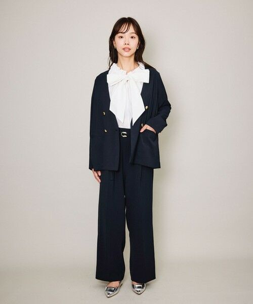 QUEENS COURT / クイーンズコート その他パンツ | マルチメリットセンタープレスパンツ≪セットアップ対応/洗濯機で洗える≫ | 詳細6