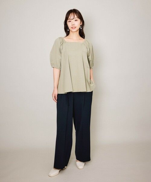 QUEENS COURT / クイーンズコート その他パンツ | マルチメリットセンタープレスパンツ≪セットアップ対応/洗濯機で洗える≫ | 詳細7