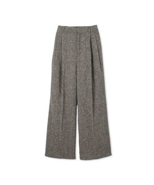 QUEENS COURT / クイーンズコート その他パンツ | ライトツィードタックパンツ≪手洗い可能≫ | 詳細6