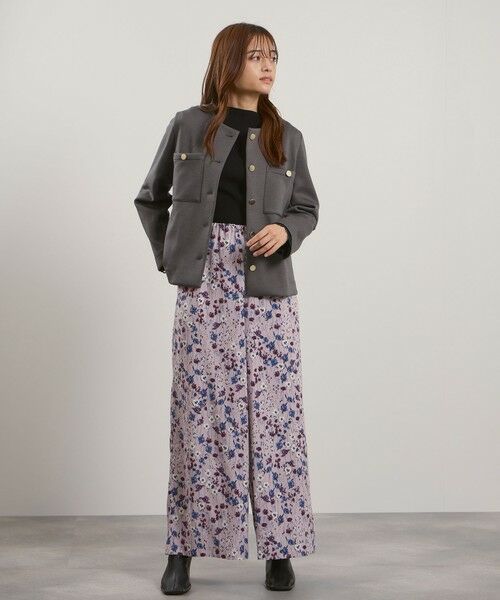 QUEENS COURT / クイーンズコート その他パンツ | マルチフラワーイージーワイドパンツ≪手洗い可能≫ | 詳細24