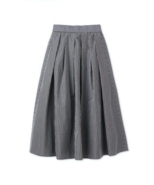 QUEENS COURT / クイーンズコート ミニ・ひざ丈スカート | タフタチェックフレアスカート≪手洗い可能≫ | 詳細7