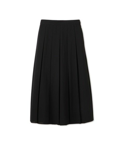 QUEENS COURT / クイーンズコート ミニ・ひざ丈スカート | ハイツイストクロスワイドプリーツスカート≪セットアップ対応/手洗い可能≫ | 詳細6