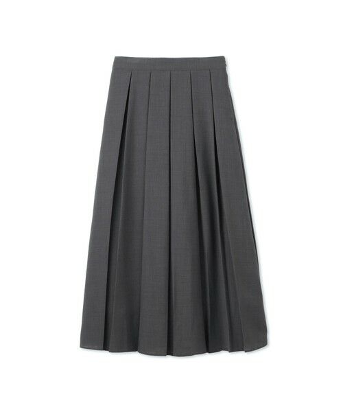 QUEENS COURT / クイーンズコート ミニ・ひざ丈スカート | ハイツイストクロスワイドプリーツスカート≪セットアップ対応/手洗い可能≫ | 詳細16