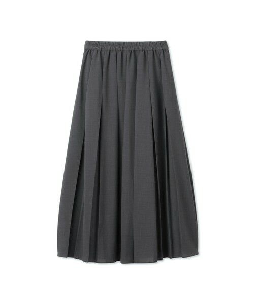 QUEENS COURT / クイーンズコート ミニ・ひざ丈スカート | ハイツイストクロスワイドプリーツスカート≪セットアップ対応/手洗い可能≫ | 詳細17