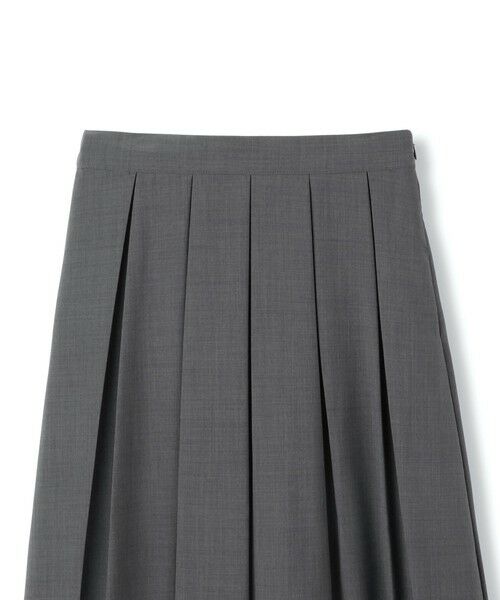 QUEENS COURT / クイーンズコート ミニ・ひざ丈スカート | ハイツイストクロスワイドプリーツスカート≪セットアップ対応/手洗い可能≫ | 詳細18