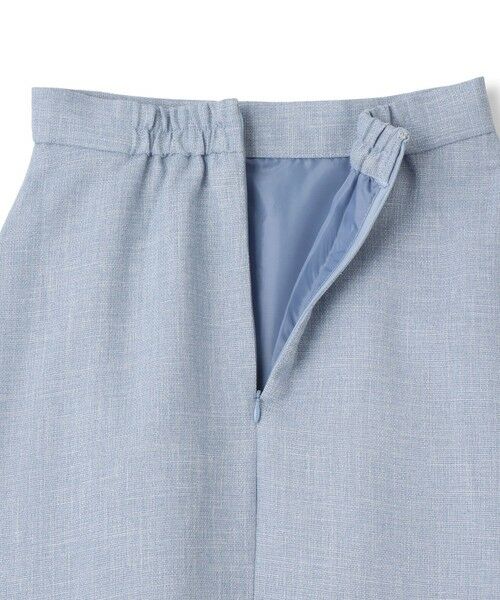 QUEENS COURT / クイーンズコート ミニ・ひざ丈スカート | ツィードライクアシメフリルスカート≪手洗い可能≫ | 詳細6