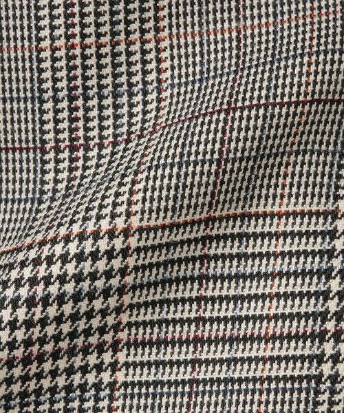 QUEENS COURT / クイーンズコート ミニ・ひざ丈スカート | マルチグレンチェックタックプリーツスカート≪手洗い可能≫ | 詳細9