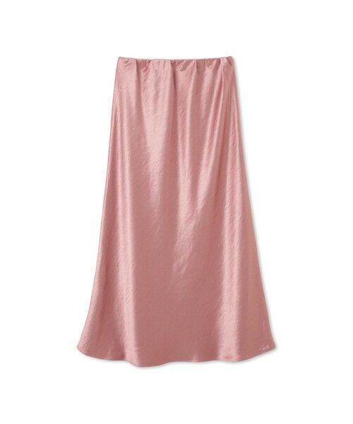 QUEENS COURT / クイーンズコート ミニ・ひざ丈スカート | シルキーヘビーサテンスカート≪手洗い可能≫ | 詳細5