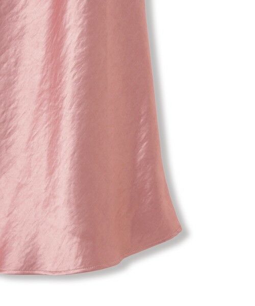 QUEENS COURT / クイーンズコート ミニ・ひざ丈スカート | シルキーヘビーサテンスカート≪手洗い可能≫ | 詳細7
