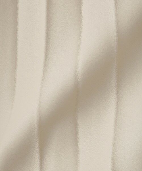 QUEENS COURT / クイーンズコート ミニ・ひざ丈スカート | シープナッパチョウプリーツスカート | 詳細14