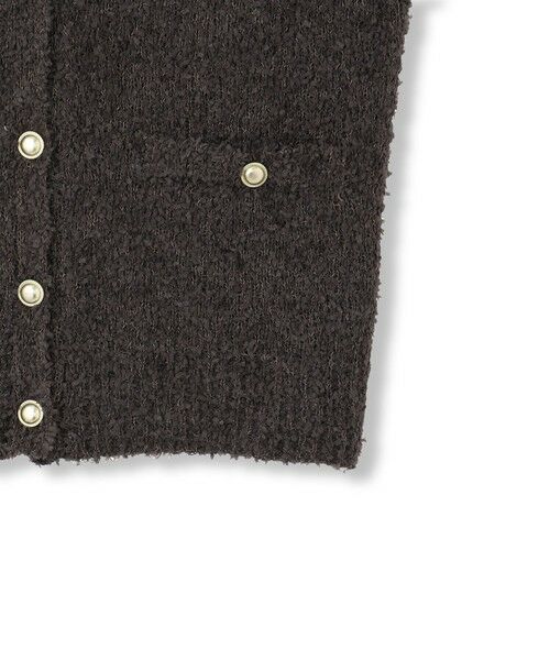 QUEENS COURT / クイーンズコート ニット・セーター | リボンヤーンスポンディッシュベスト≪手洗い可能≫ | 詳細13