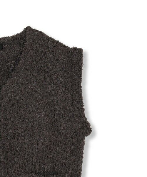 QUEENS COURT / クイーンズコート ニット・セーター | リボンヤーンスポンディッシュベスト≪手洗い可能≫ | 詳細14