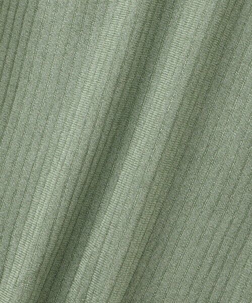 QUEENS COURT / クイーンズコート ニット・セーター | ブライトワイドリブスリーブレスニット≪手洗い可能≫ | 詳細7