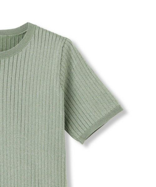 QUEENS COURT / クイーンズコート ニット・セーター | ブライトワイドリブニット≪手洗い可能≫ | 詳細7