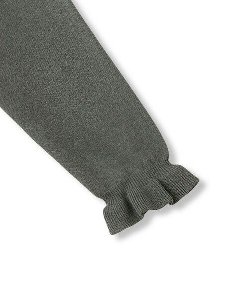 QUEENS COURT / クイーンズコート カーディガン・ボレロ | スポンディッシュニットフリルカーディガン≪手洗い可能≫ | 詳細21