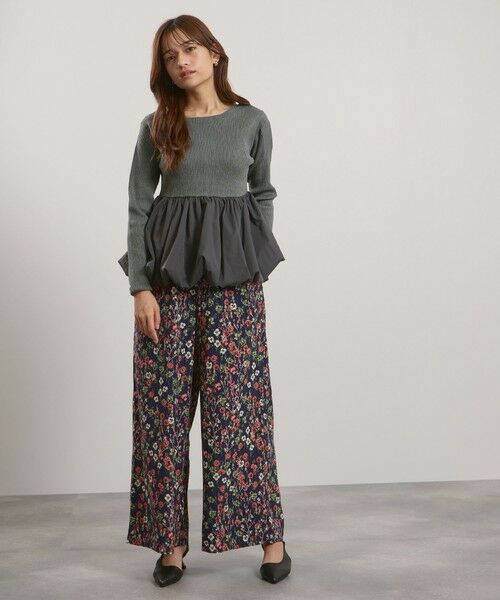 QUEENS COURT / クイーンズコート ニット・セーター | スポンディッシュニットバルーンプルオーバー≪手洗い可能≫ | 詳細8