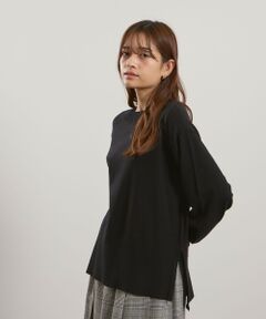 QUEENS COURT / クイーンズコート ニット・セーター | シアバターボートネックニット≪手洗い可能≫