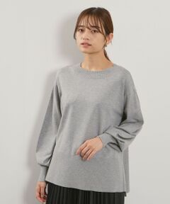 QUEENS COURT / クイーンズコート ニット・セーター | シアバターボートネックニット≪手洗い可能≫