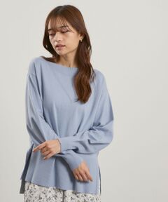 QUEENS COURT / クイーンズコート ニット・セーター | シアバターボートネックニット≪手洗い可能≫