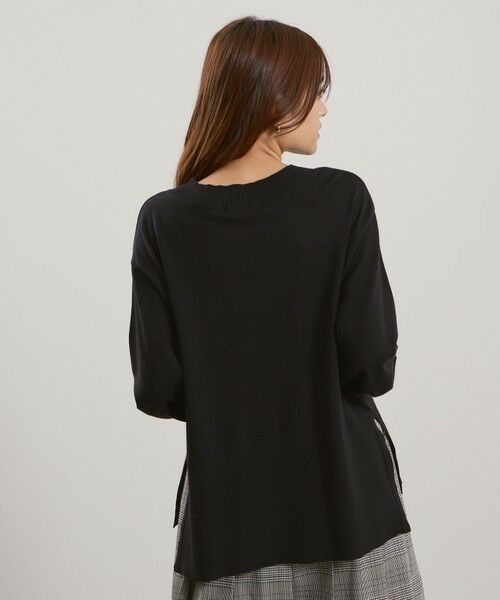 QUEENS COURT / クイーンズコート ニット・セーター | シアバターボートネックニット≪手洗い可能≫ | 詳細9