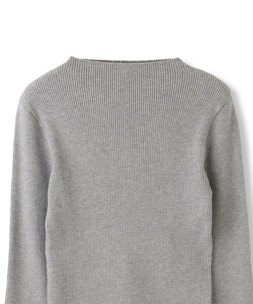 QUEENS COURT / クイーンズコート ニット・セーター | シアバタースリットレースカフニット≪手洗い可能≫ | 詳細13