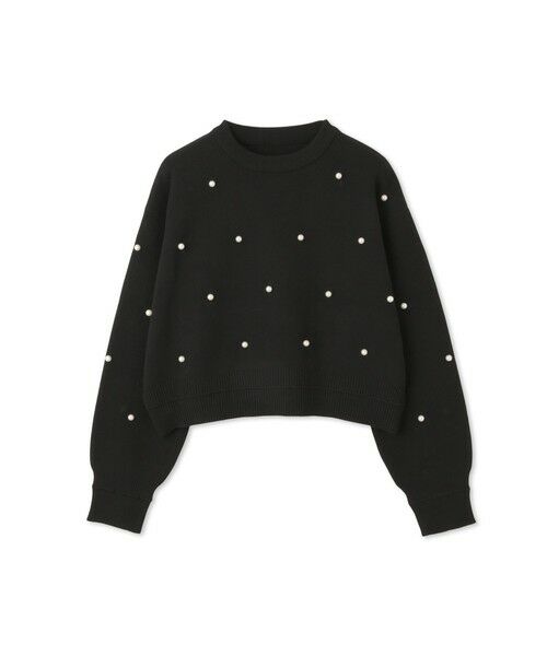 QUEENS COURT / クイーンズコート ニット・セーター | パールドットニットプルオーバー≪手洗い可能≫ | 詳細6