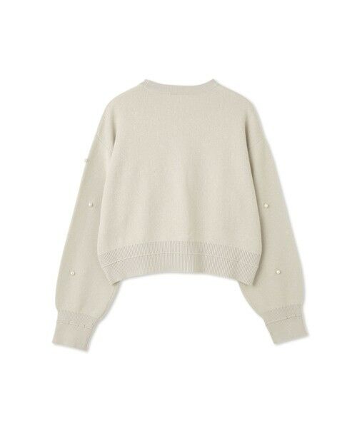 QUEENS COURT / クイーンズコート ニット・セーター | パールドットニットプルオーバー≪手洗い可能≫ | 詳細10