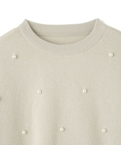 QUEENS COURT / クイーンズコート ニット・セーター | パールドットニットプルオーバー≪手洗い可能≫ | 詳細11