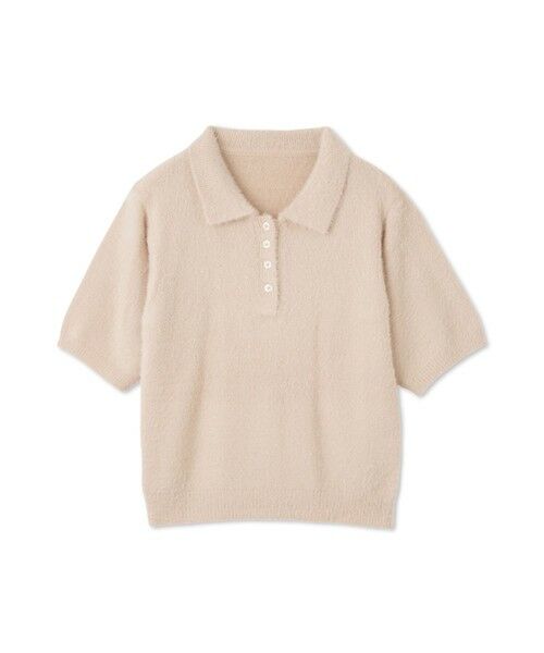 QUEENS COURT / クイーンズコート ニット・セーター | シャギーヤーンポロニットトップス≪手洗い可能≫ | 詳細6