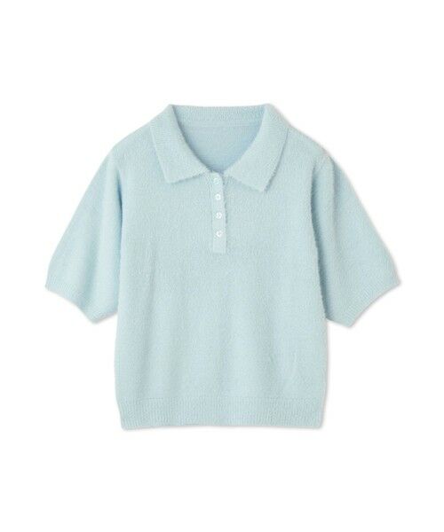 QUEENS COURT / クイーンズコート ニット・セーター | シャギーヤーンポロニットトップス≪手洗い可能≫ | 詳細14